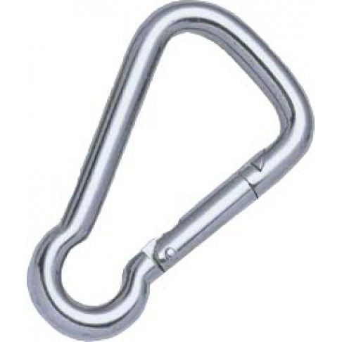 Mosquetão Inox 6x60mm Mosquetão Inox 6x60mm