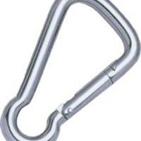 Mosquetão Inox 6x60mm Mosquetão Inox 6x60mm