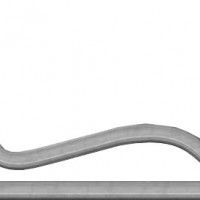 Contrapino Zincado 4mm 2un Contrapino Zincado 4mm 2un