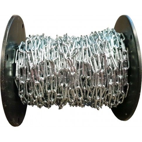Corrente Elo Longo Zincado C-30 3mm 1m Corrente Elo Longo Zincado C-30 3mm 1m
