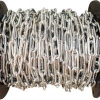Corrente Elo Longo Zincado C-40 4mm 1m Corrente Elo Longo Zincado C-40 4mm 1m