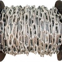 Corrente Elo Longo Zincado C-50 5mm 1m Corrente Elo Longo Zincado C-50 5mm 1m