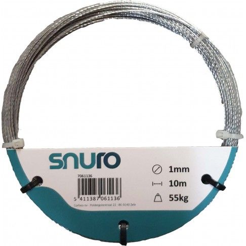 Cabo De Aço Galvanizado 1mm 10m Cabo De Aço Galvanizado 1mm 10m