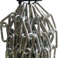 Corrente Elo Longo Zincado C-50 5mm 2m Corrente Elo Longo Zincado C-50 5mm 2m