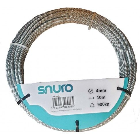 Cabo De Aço Galvanizado 4mm 10m Cabo De Aço Galvanizado 4mm 10m