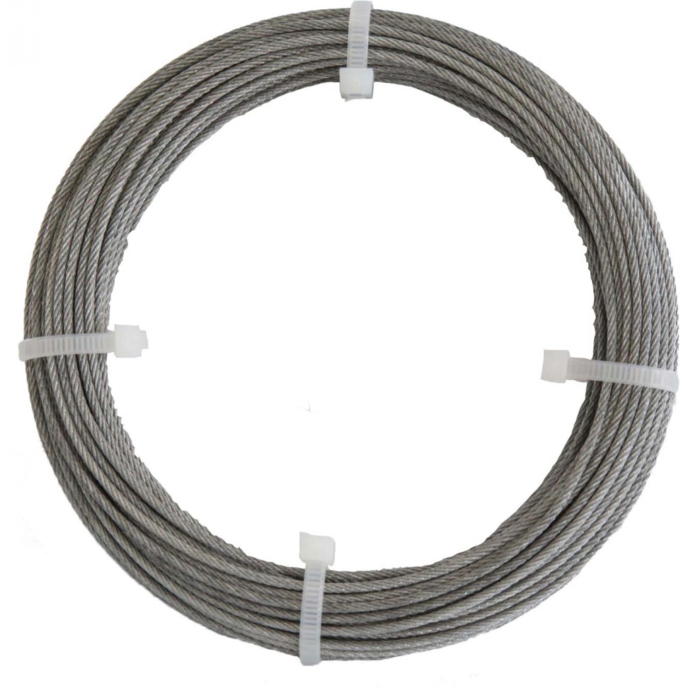 Cabo De A�o Galvanizado 3mm 10m