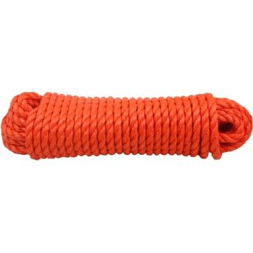 Corda Polipropileno 8mm Laranja 20m