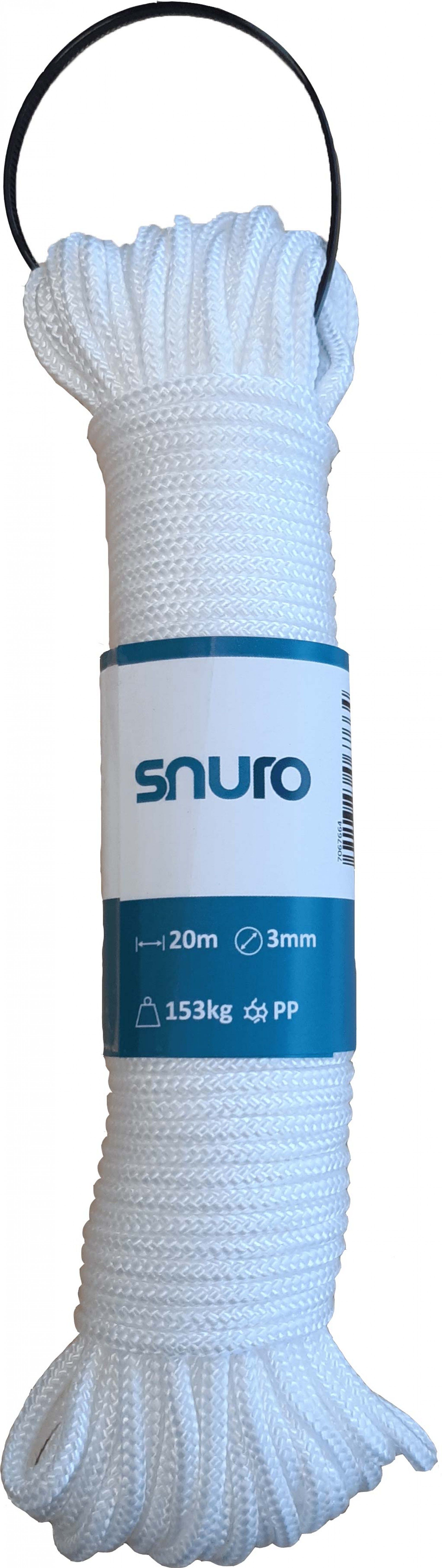 Corda Polipropileno 3mm Branco 20m