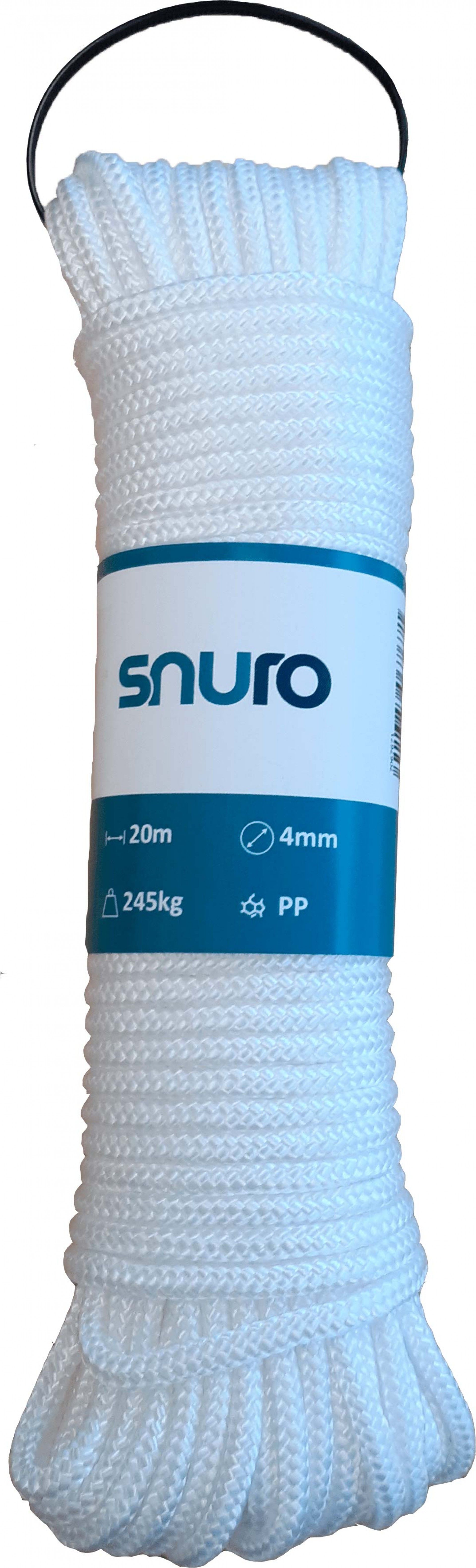 Corda Polipropileno 4mm Branco 20m