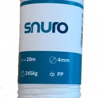 Corda Polipropileno 4mm Branco 20m Corda Polipropileno 4mm Branco 20m