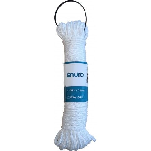 Corda Polipropileno 3mm Branco 20m Corda Polipropileno 3mm Branco 20m