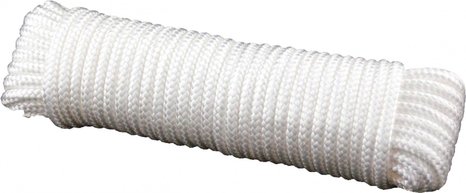Corda Polipropileno 8mm Branco 20m