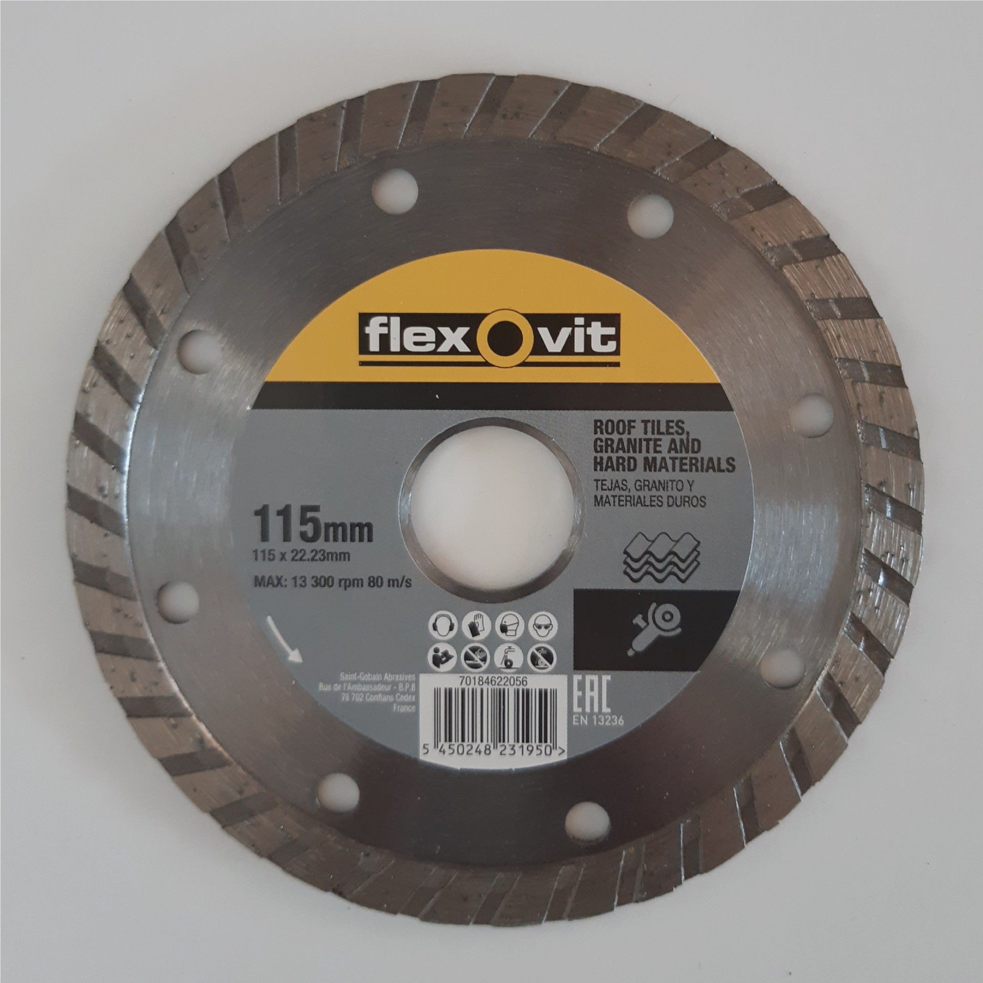 Disco Diamante Corte Granito 115mm