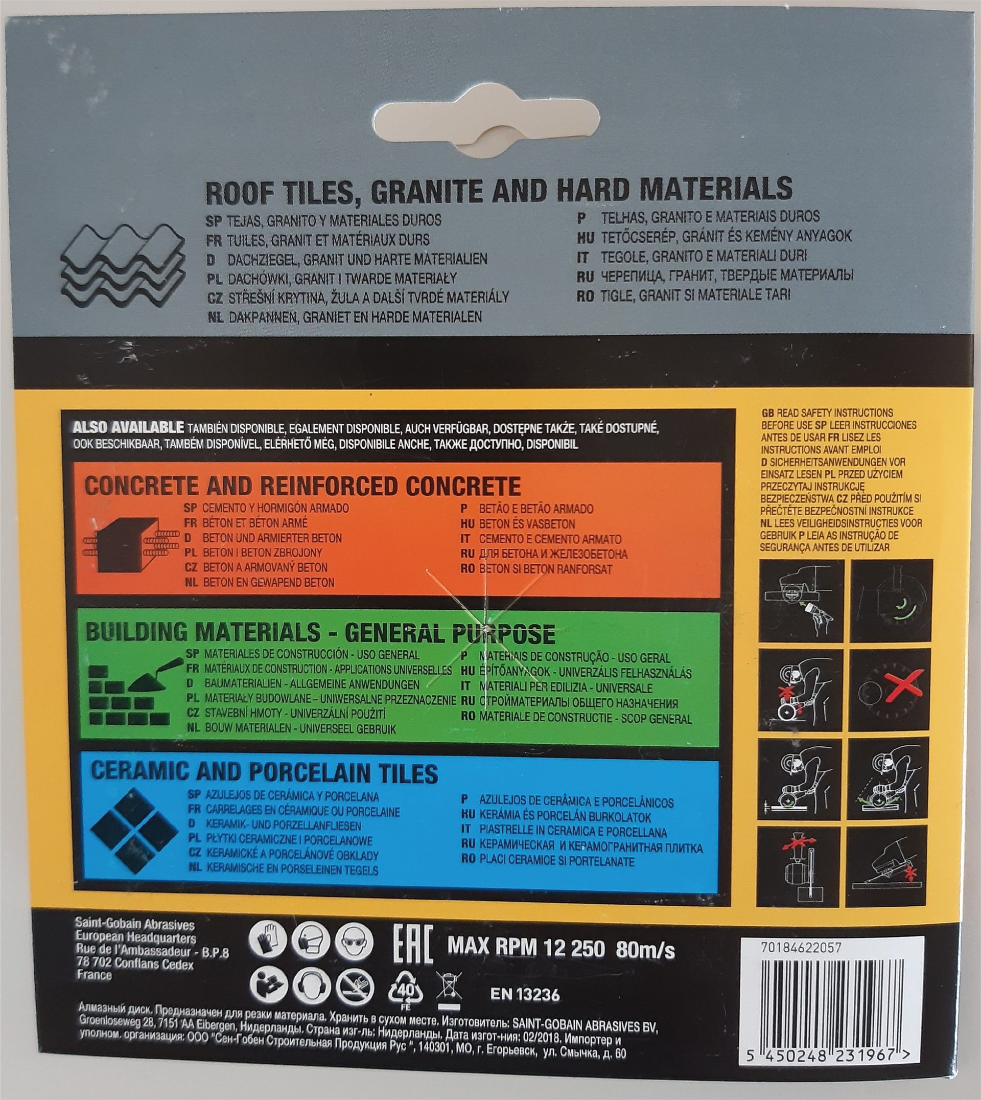 Disco Diamante Corte Granito 125mm