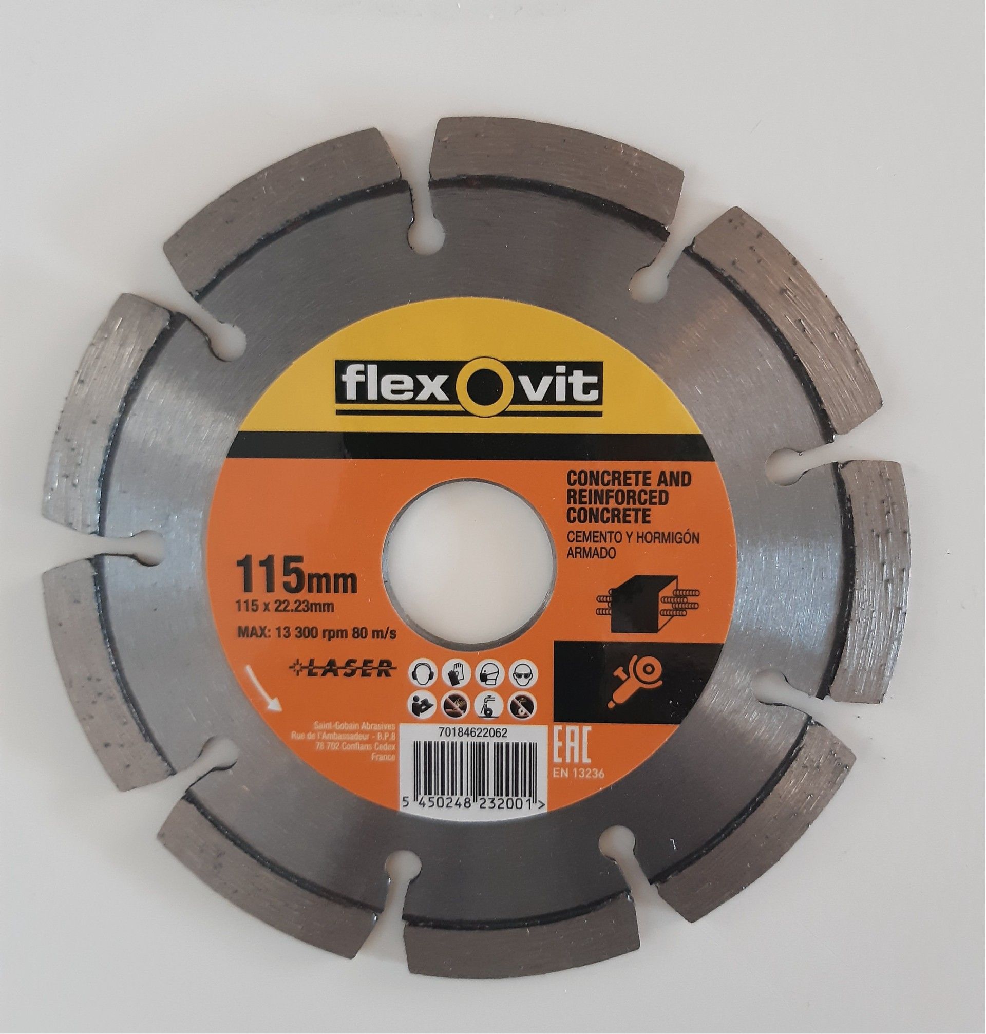 Disco Diamante 115x22,2mm