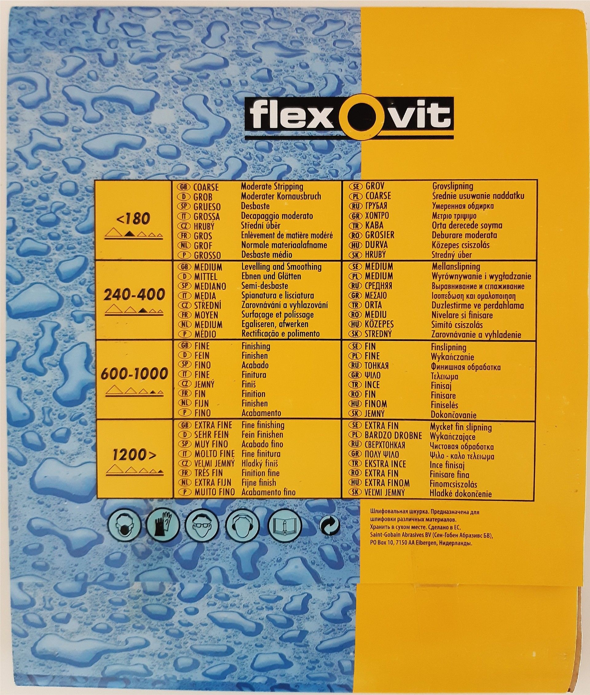 Lixa Água Grão 240 1unidade