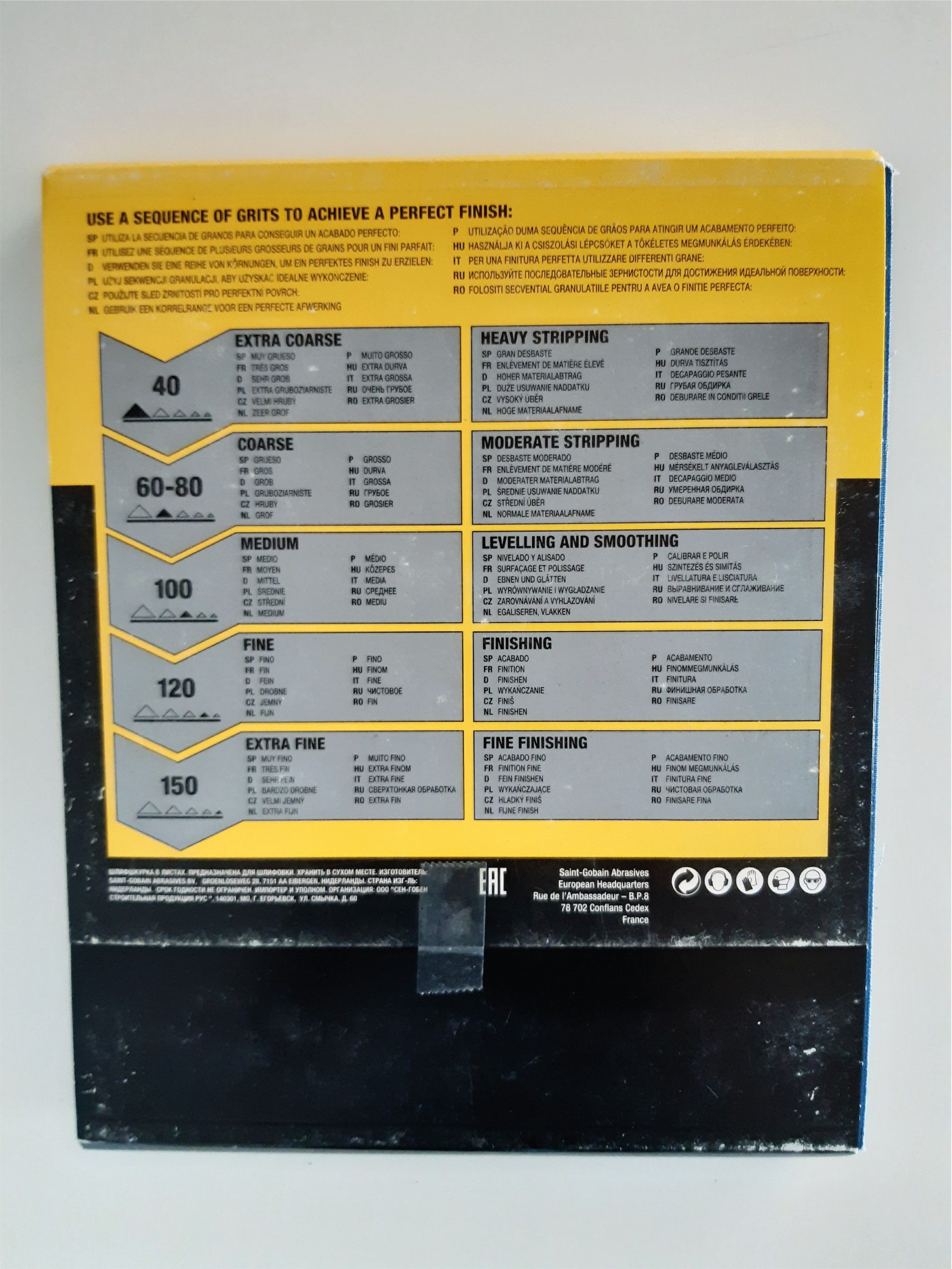 Lixa Para Ferro Grão 60 1 Unidade