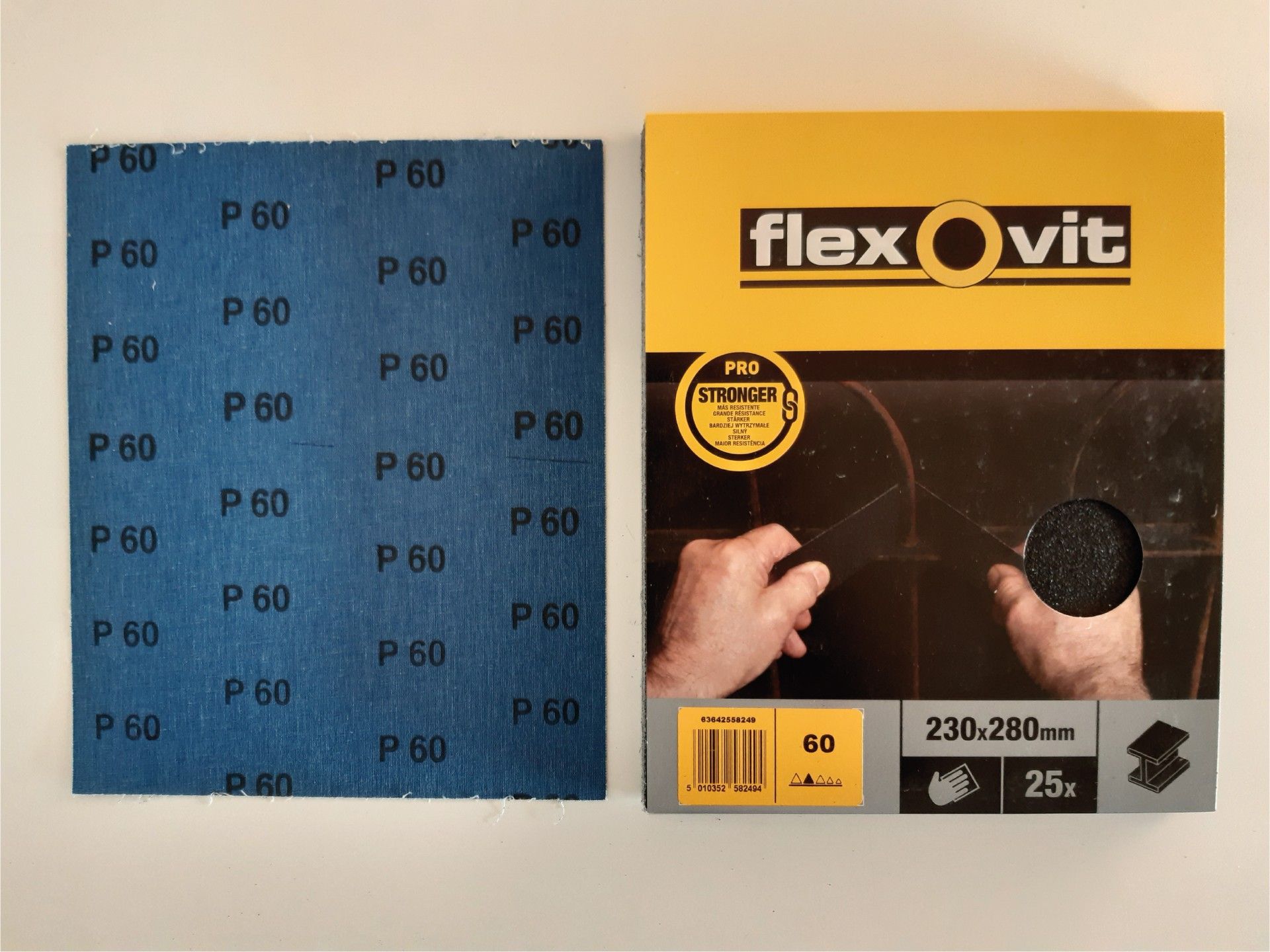 Lixa Para Ferro Grão 60 1 Unidade