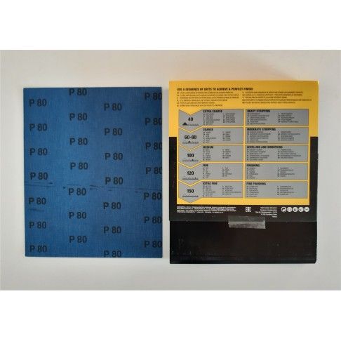 Lixa Para Ferro Grão 80 1 Unidade Lixa Para Ferro Grão 80 1 Unidade