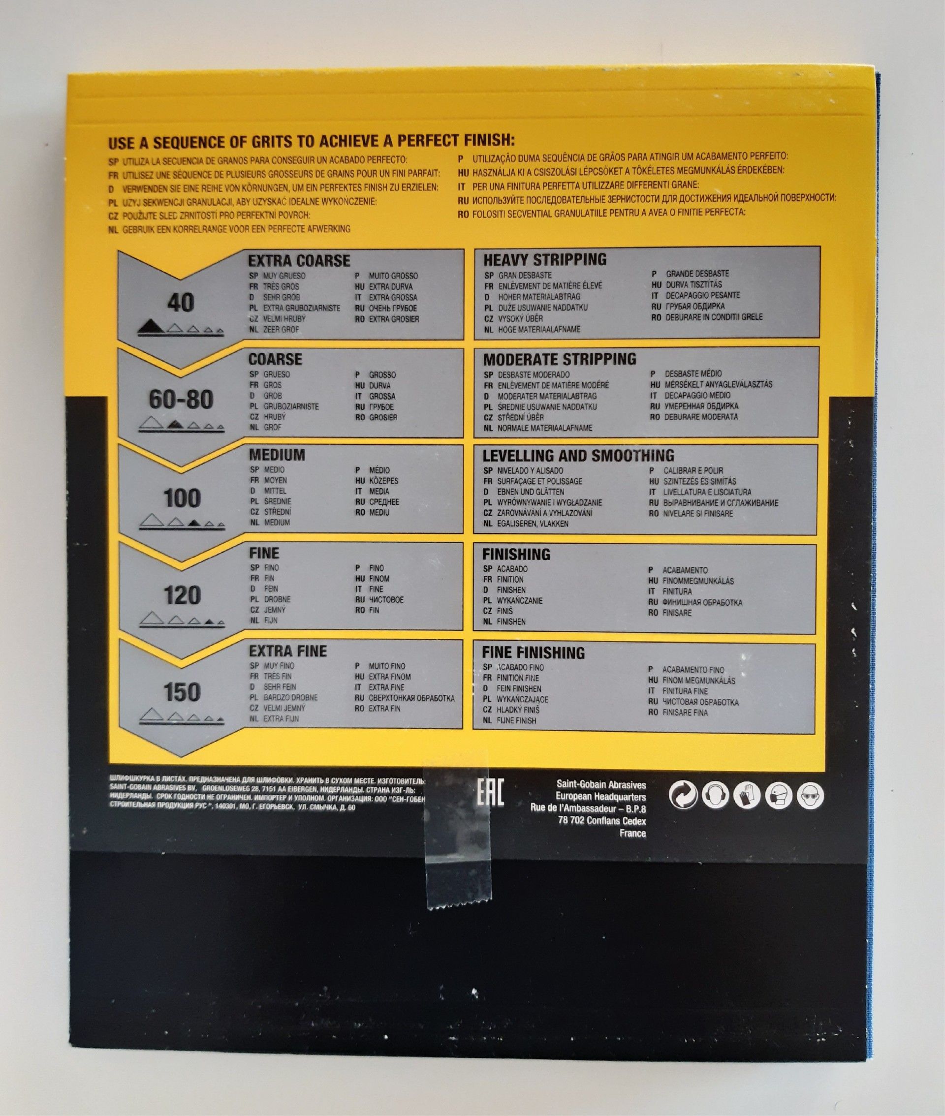 Lixa Para Ferro Grão 150 1 Unidade