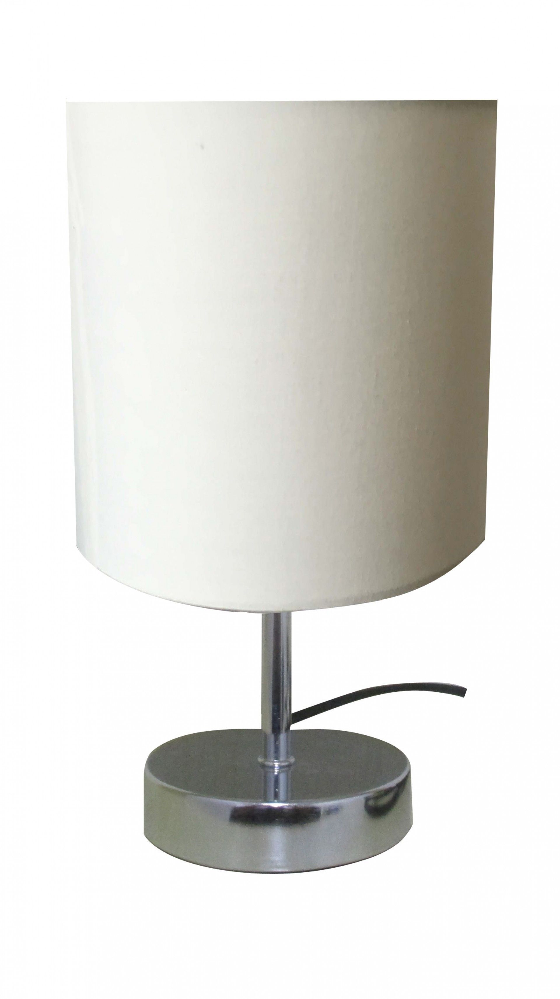 Candeeiro Mesa Tela Bege Haia