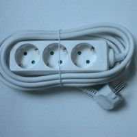 Bloco 3 Tomadas com Cabo 3mx1.5mm Bloco 3 Tomadas com Cabo 3mx1.5mm