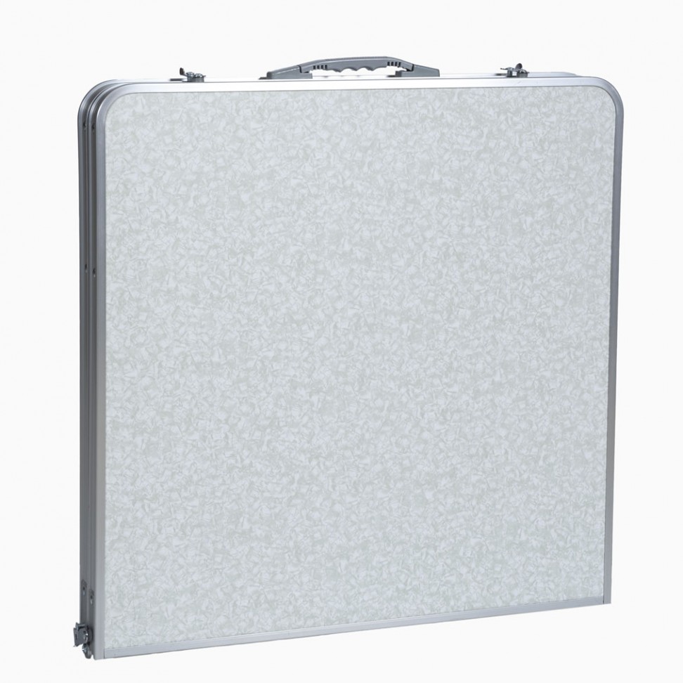 Mesa Dobrável 120x60cm Cinza Mesa Dobrável 120x60cm Cinza