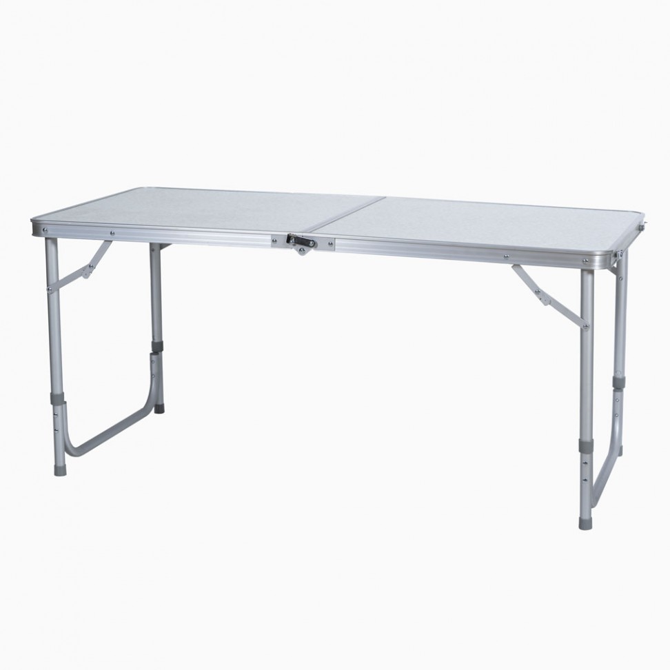 Mesa Dobrável 120x60cm Cinza Mesa Dobrável 120x60cm Cinza