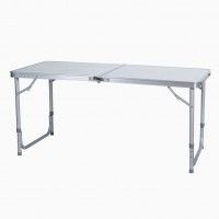 Mesa Dobrável 120x60cm Cinza Mesa Dobrável 120x60cm Cinza