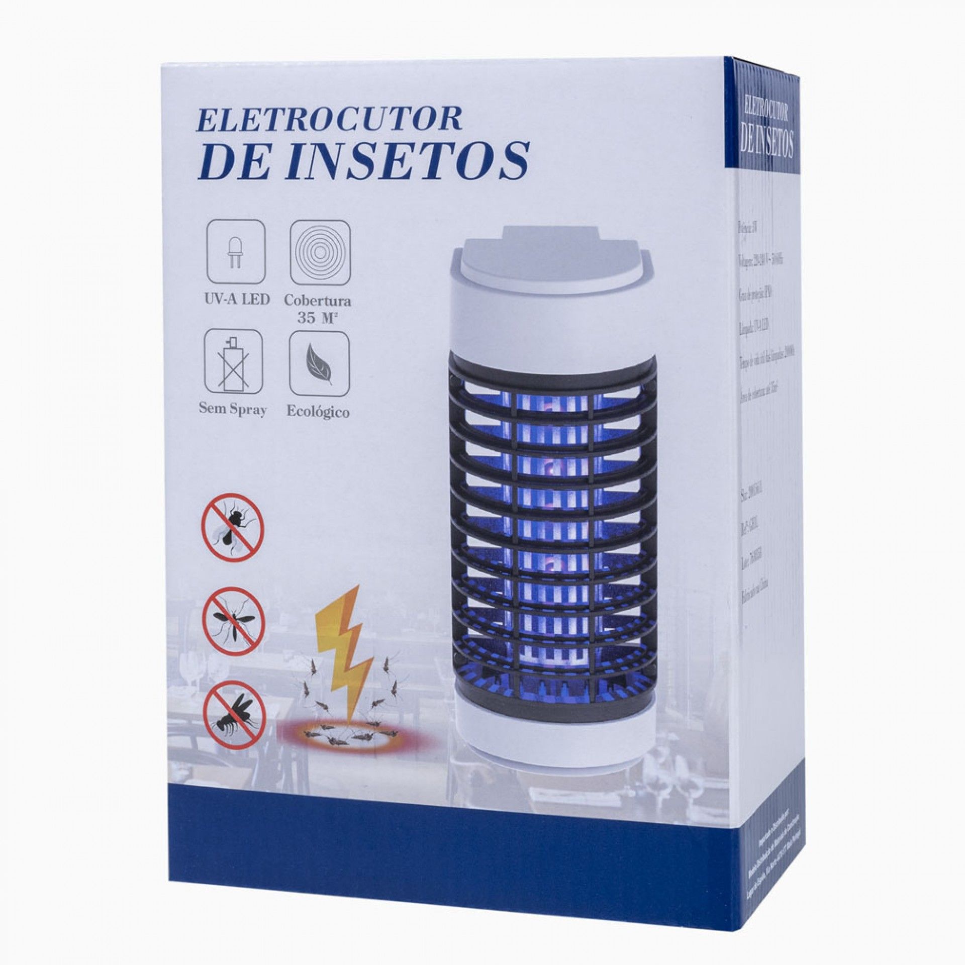 Electrocutor De Insectos 3w