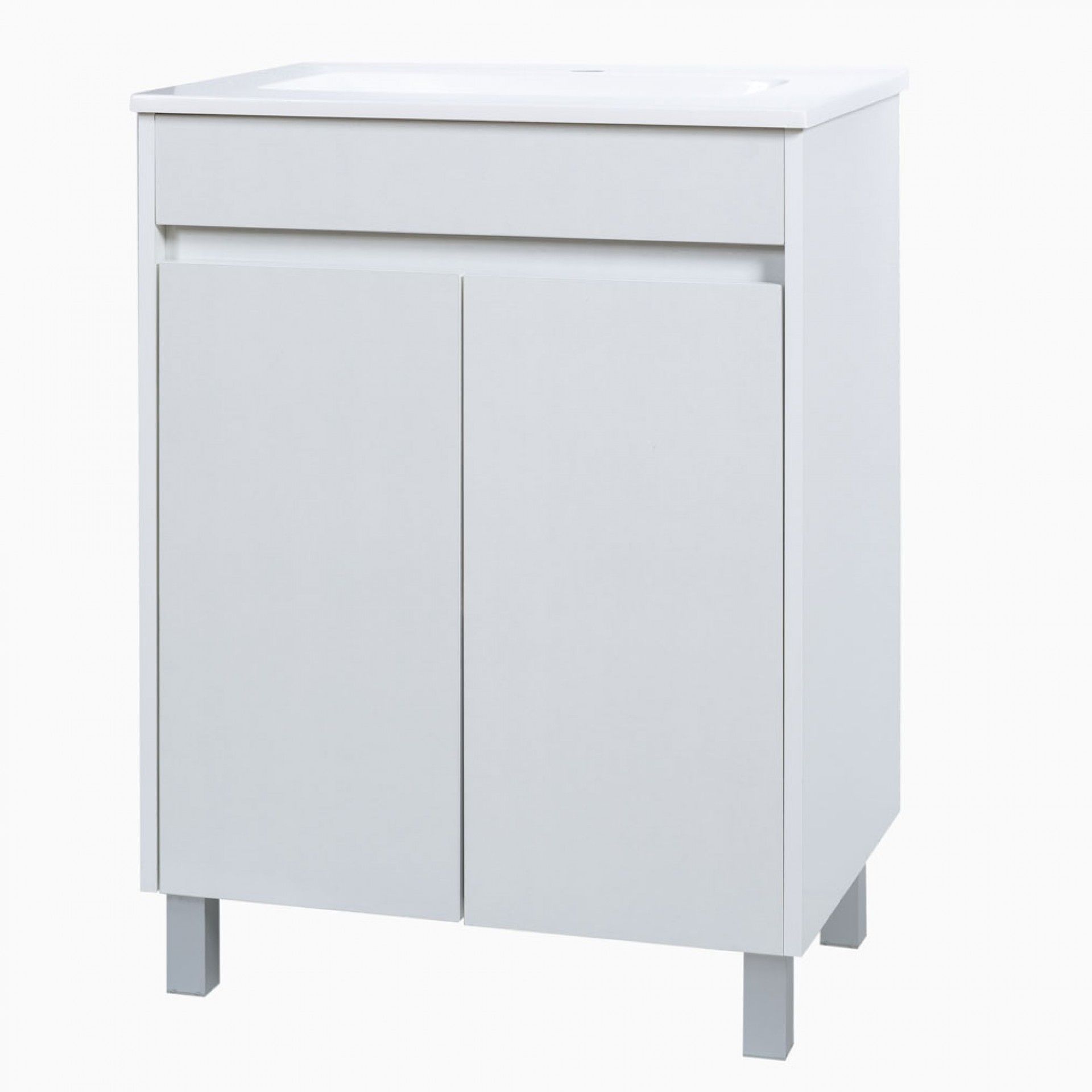 Móvel Caruso 60cm 2 Portas Branco Brilho