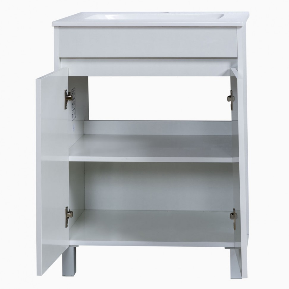 Móvel Caruso 81x60x45 cm, Branco Brilho Móvel Caruso 81x60x45 cm, Branco Brilho
