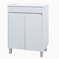 Móvel Caruso 60cm 2 Portas Branco Brilho Móvel Caruso 60cm 2 Portas Branco Brilho