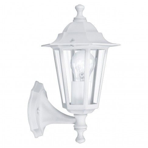 Aplique Exterior Sextavado P/Cima E27 Ip44 Branco Aplique Exterior Sextavado P/Cima E27 Ip44 Branco