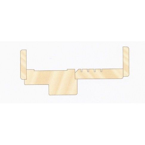 Extensão 2200x15x76 P/Aduela Branco Extensão 2200x15x76 P/Aduela Branco