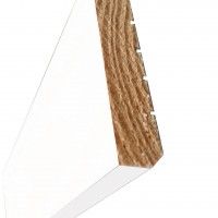 Extensão 2200x15x76 P/Aduela Branco Extensão 2200x15x76 P/Aduela Branco