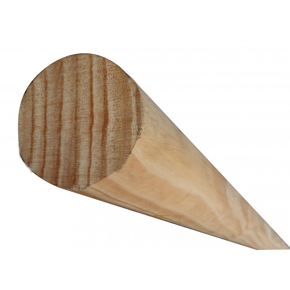 Corrimão Ø45mm Pinho Marítimo 240cm Corrimão Ø45mm Pinho Marítimo 240cm