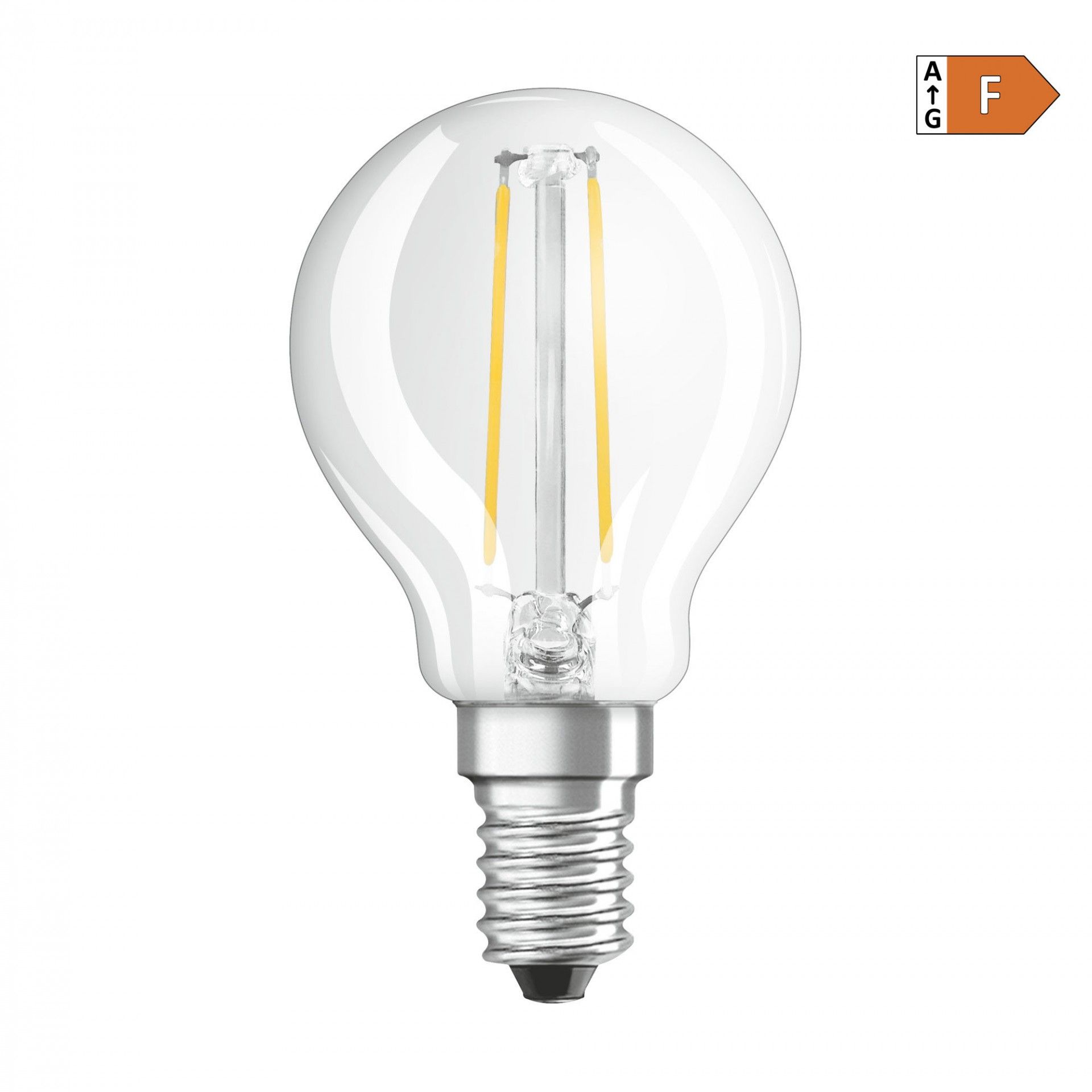 Lâmpada OSRAM Pêra F E14 136lm 2700k 1,5w