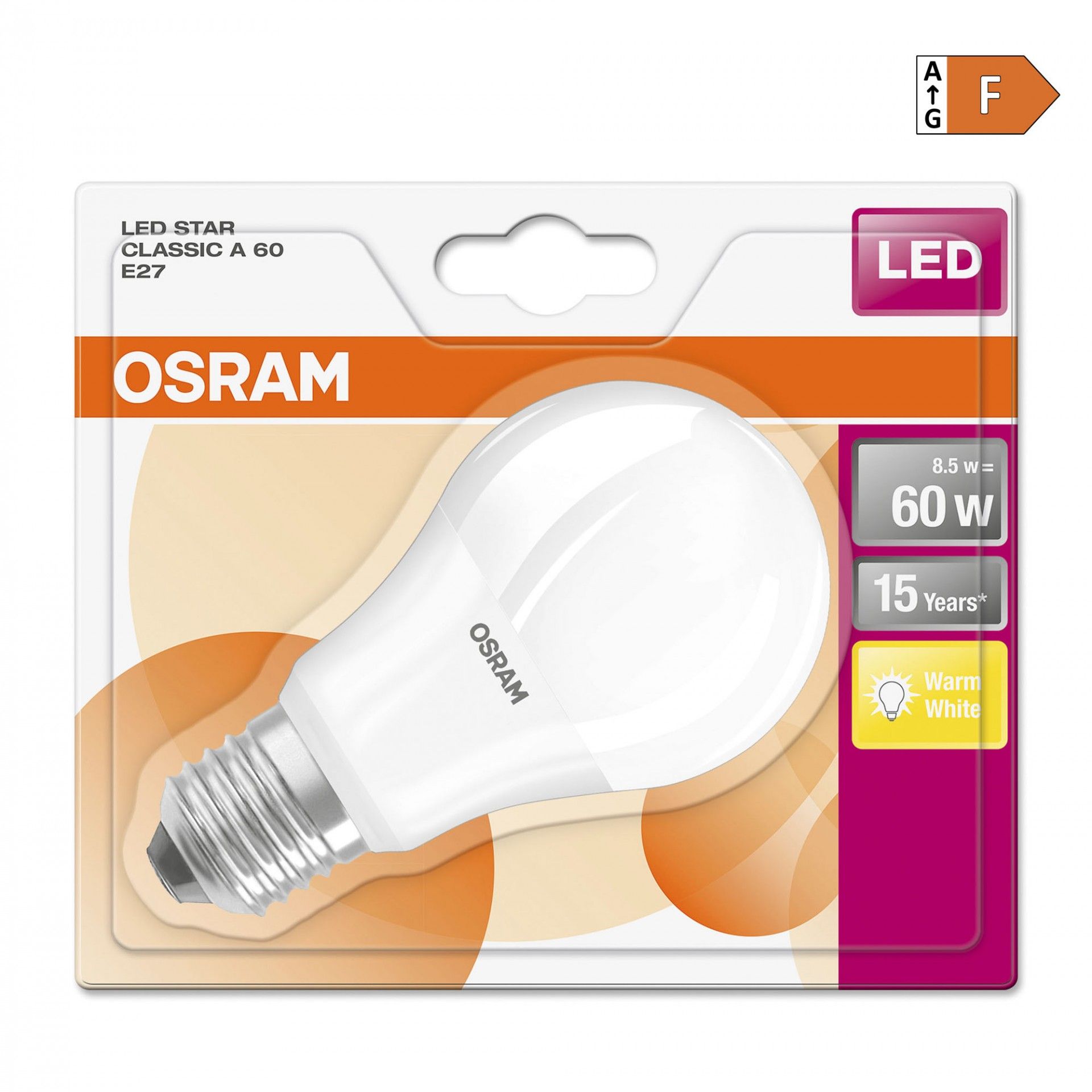 Lâmpada LED STAR Clássica A60 E27