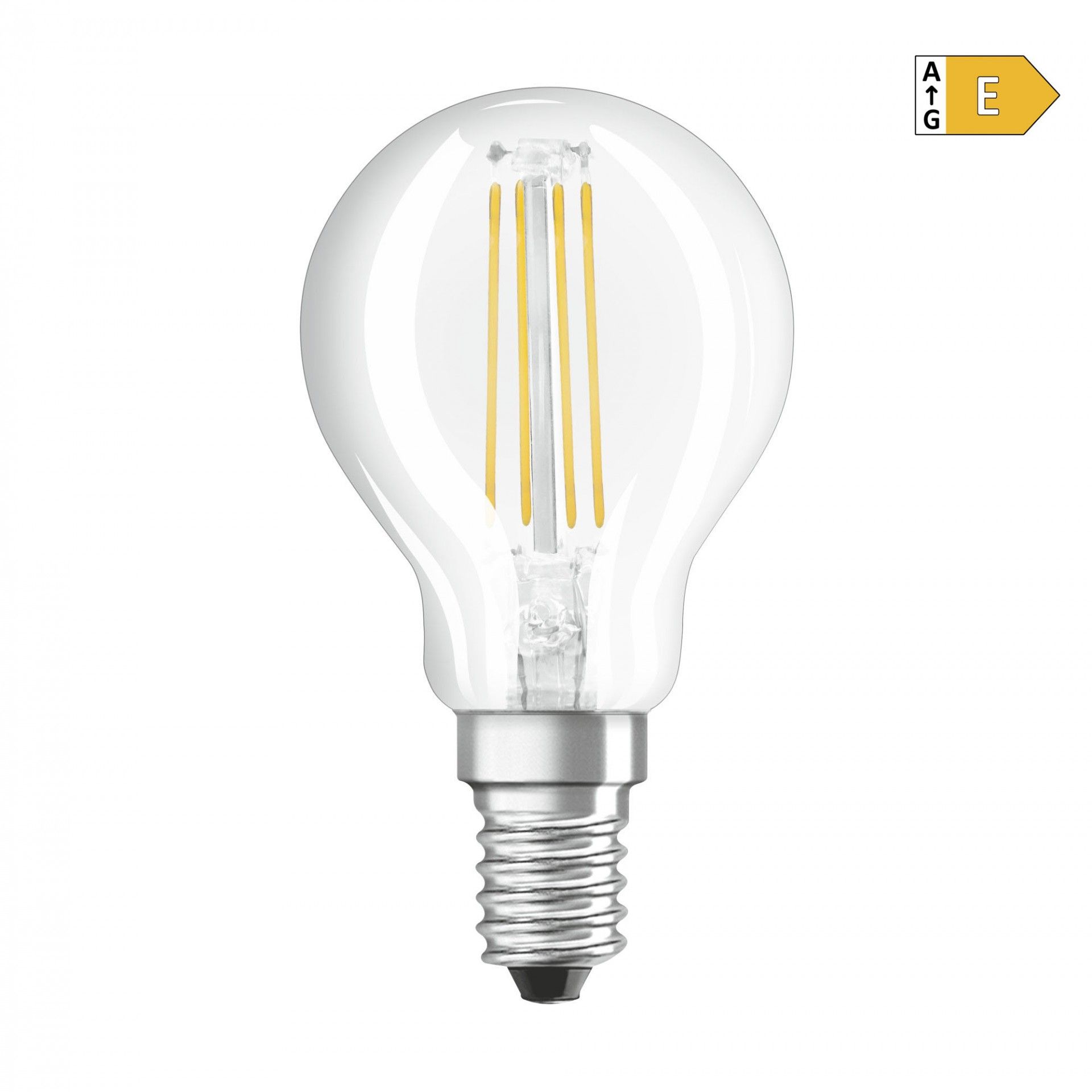 Lâmpada OSRAM Pêra Fila E14 470lm 2700k 4w