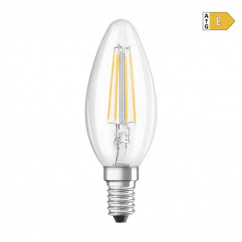 Lâmpada OSRAM Candle Fila E14 2700k 4w Pack 2 Lâmpada OSRAM Candle Fila E14 2700k 4w Pack 2