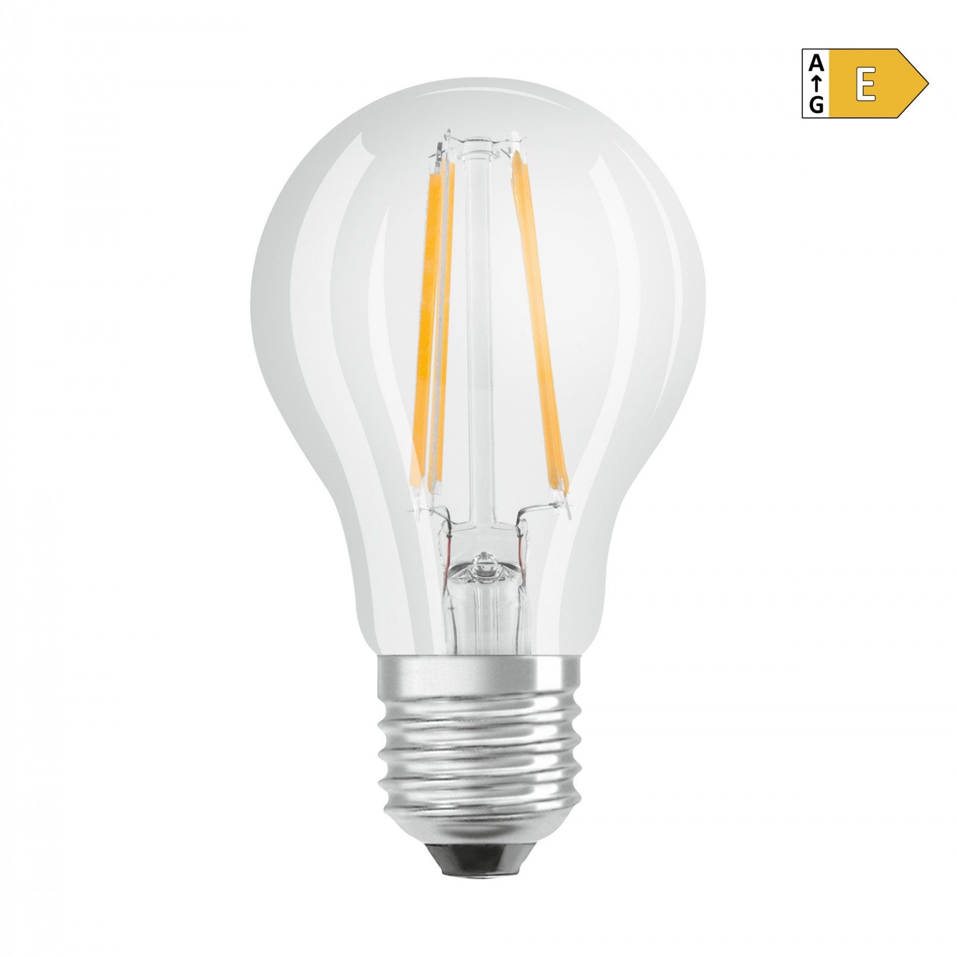 Lâmpada OSRAM A60 Fila E27 806lm 2700k 7w Pack 2
