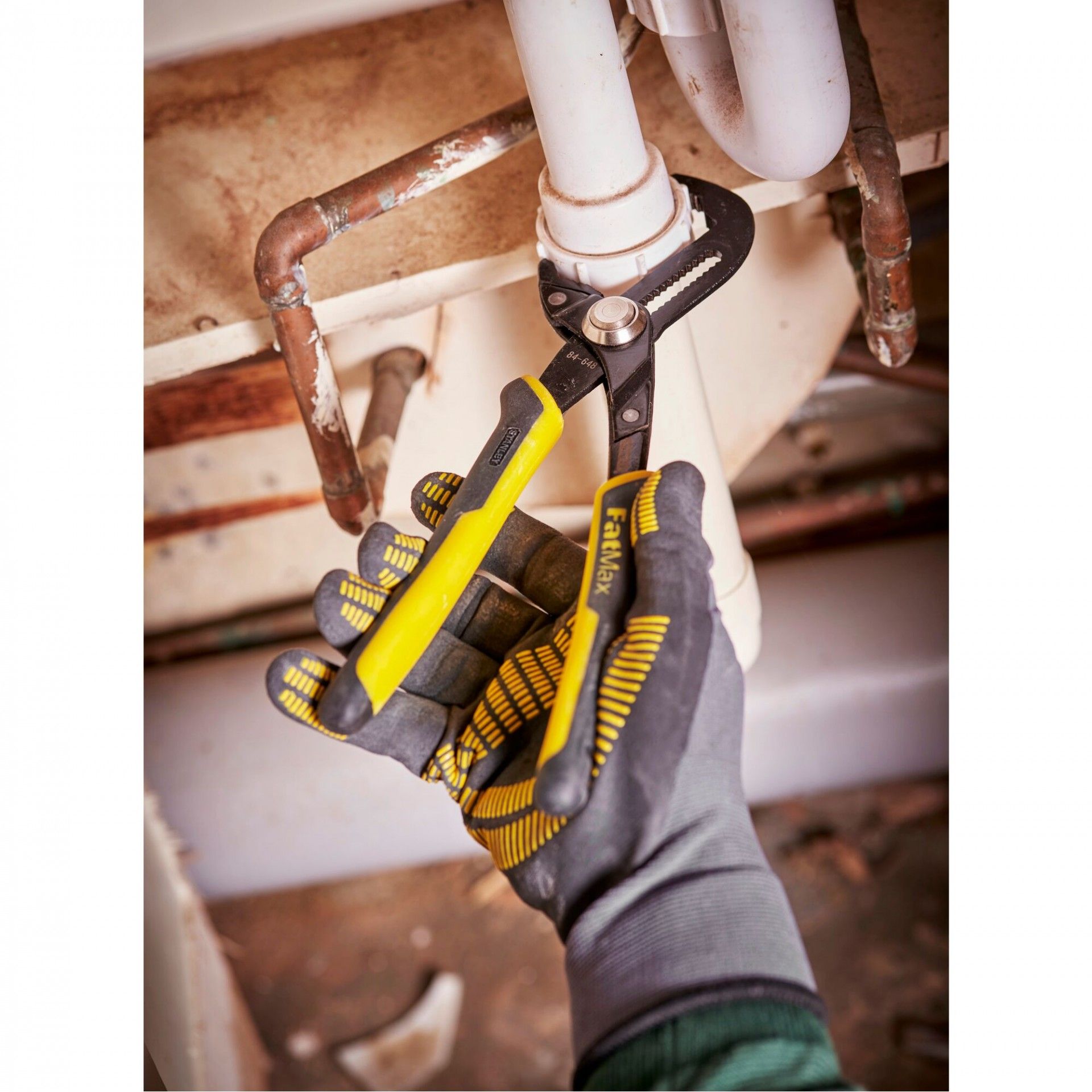 Alicate Bomba Água Pushlock 250mm