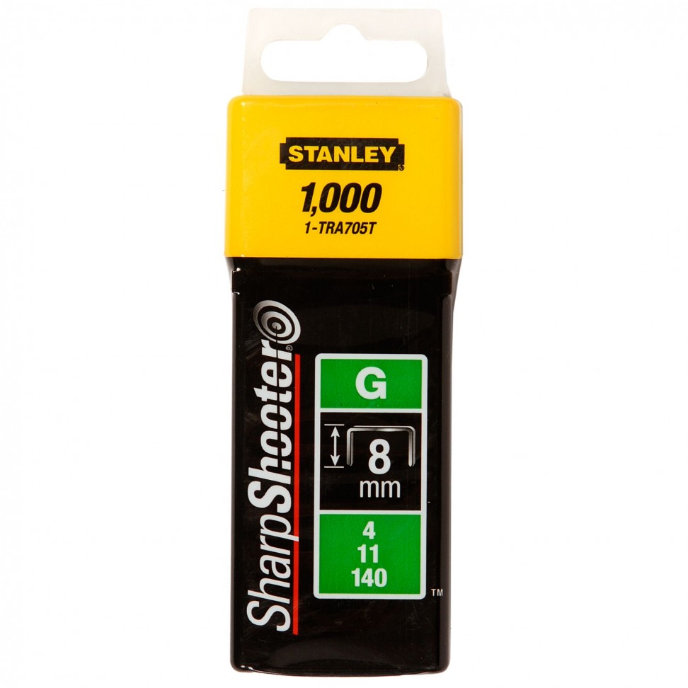 Agrafo Tipo G 8mm 1000un Agrafo Tipo G 8mm 1000un