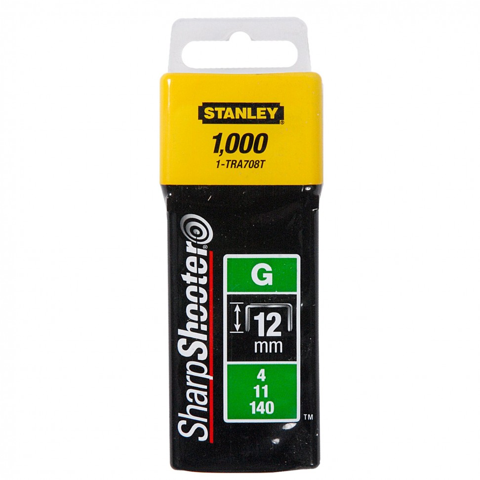 Agrafo Tipo G 12mm 1000un Agrafo Tipo G 12mm 1000un