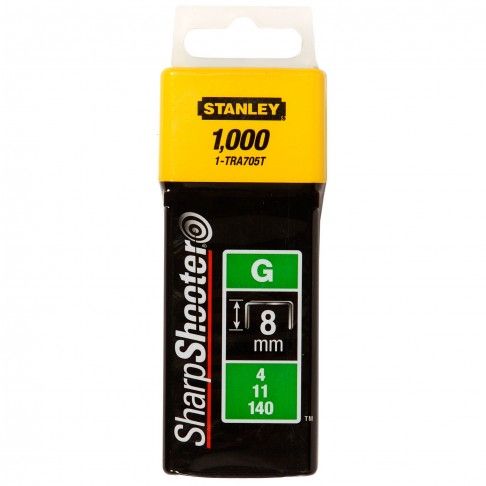 Agrafo Tipo G 8mm 1000un Agrafo Tipo G 8mm 1000un