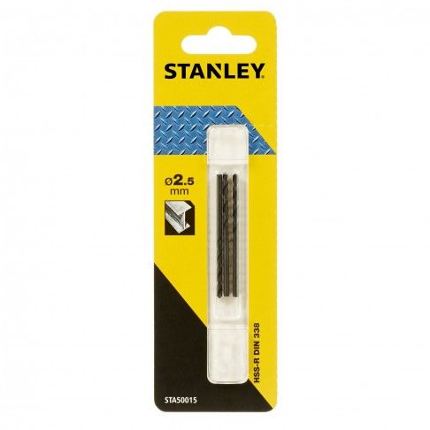 Brocas Hss-R Metal. 2.5mm 3un Brocas Hss-R Metal. 2.5mm 3un