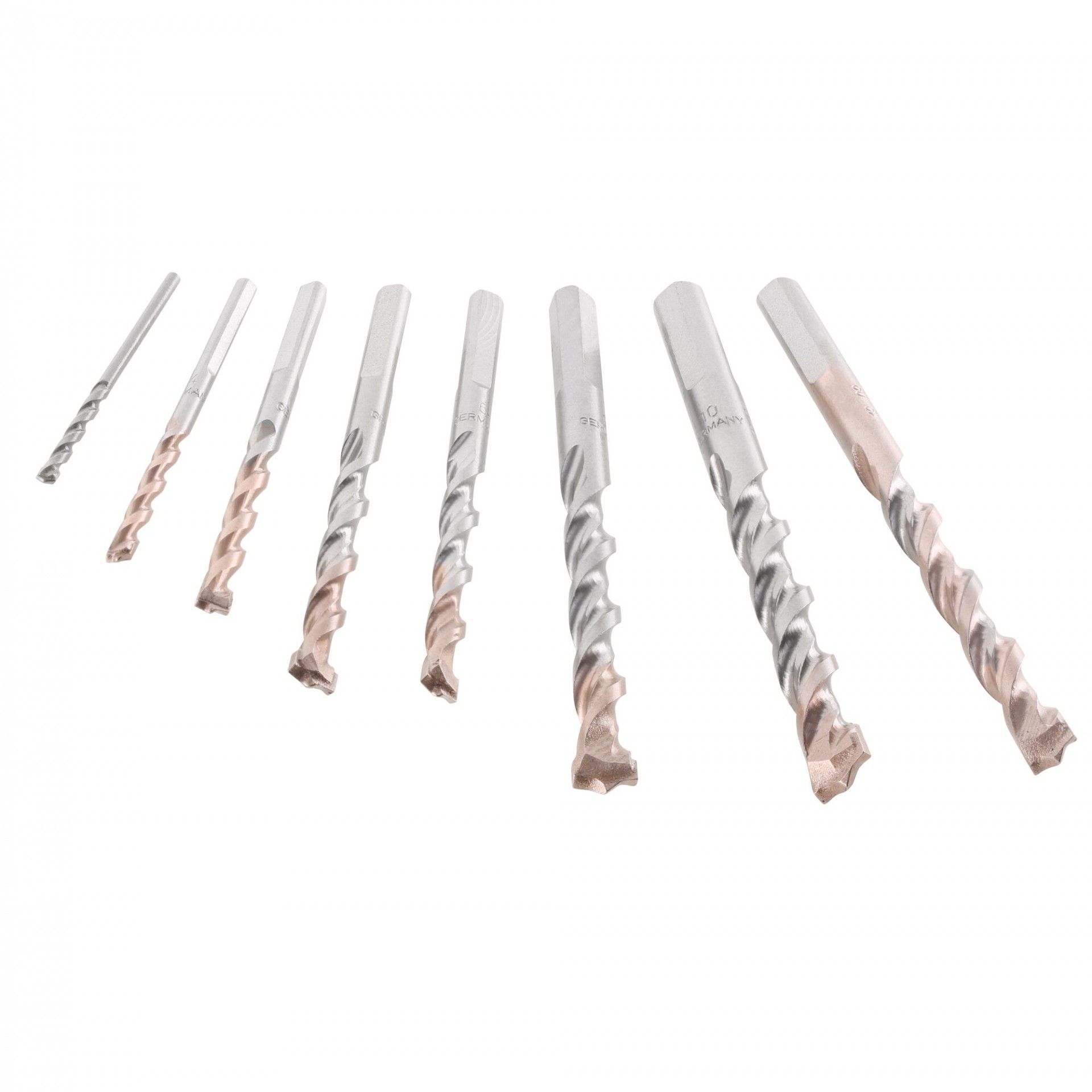 Brocas 3 Caras Pedra 3-10mm 8un