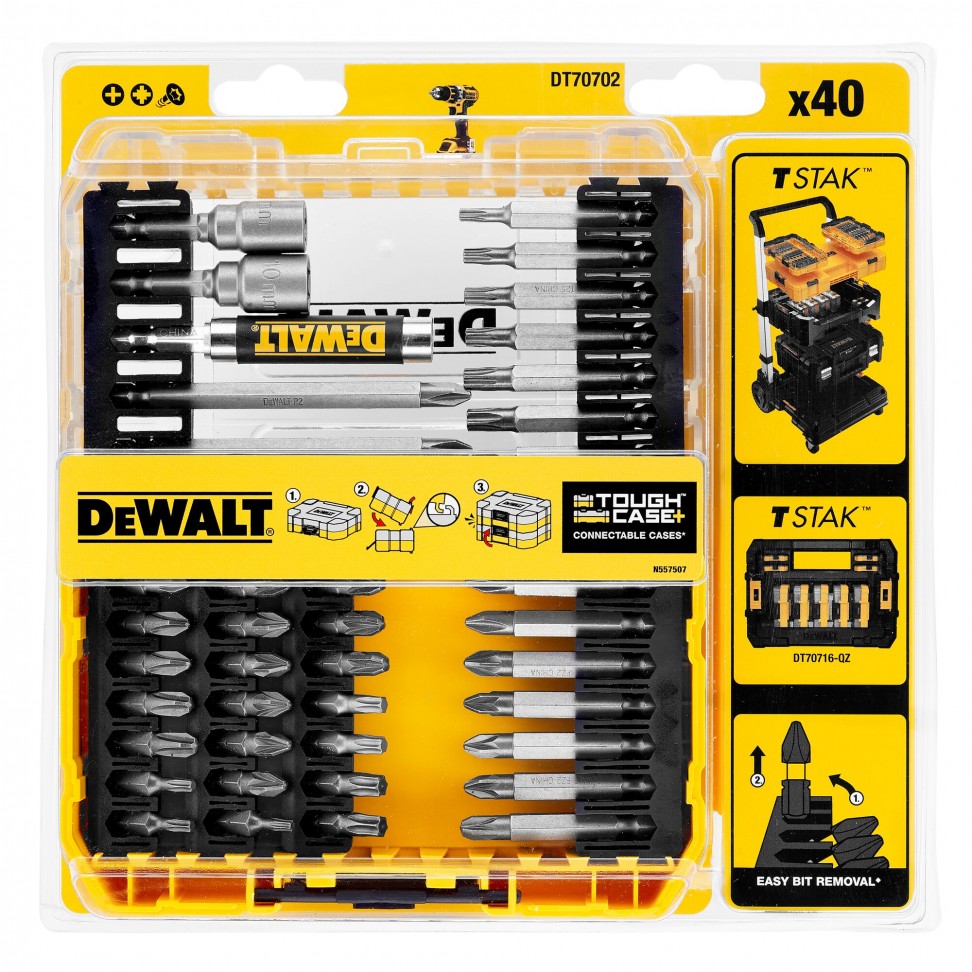 Pontas Aparafusar 40 Pe�as Dewalt