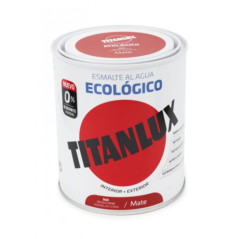 Esmalte Eco Multis Aqua Mate Vermelho Ch 0,75l